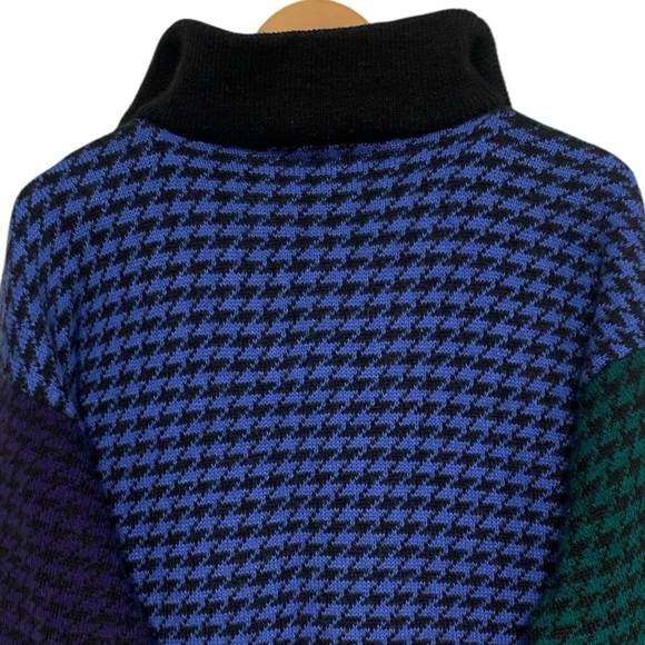 Vintage 90’s Eaprit Sport Herringbone Knit 1/4 Zip | Size XL - Picture 12 of 15